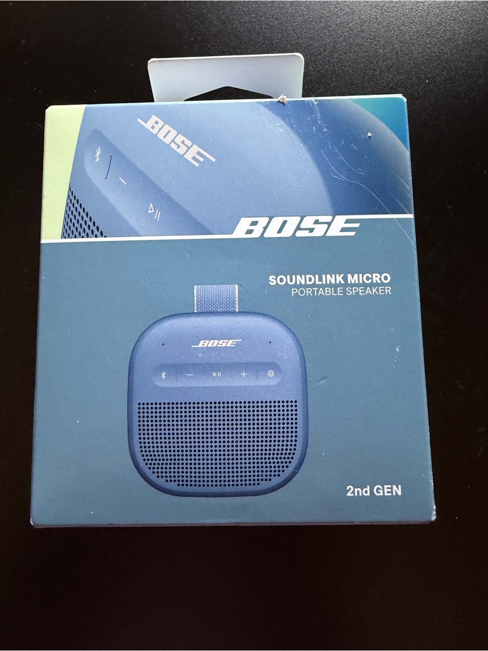 New Bose Soundlink Micro II Portable Speaker 2nd Gen Blue Dusk Waterproof